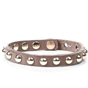 Linea Pelle skinny dome stud bracelet